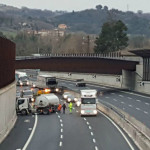 incidente sull’A14 nei pressi dell’uscita per Senigallia