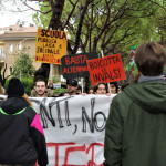 Manifestazione studentesca a Senigallia contro la Buona Scuola