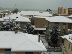 neve in zona Cesanella