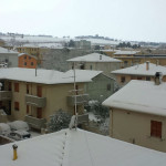 Neve a Marzocca di Senigallia