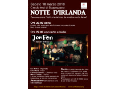 L’associazione Confluenze organizza "Notte d'Irlanda"