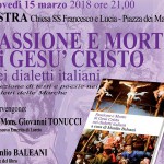 Presentazione del libro di Manlio Baleani "Passione e Morte di Gesù Cristo nei dialetti italiani"