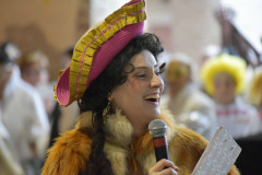 Anna Marconi in maschera al Carnevale 2018 di Senigallia - Foto di Francesco Salvatori