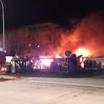 Incendio al Camping Il Girasole di Senigallia