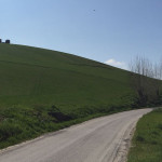 Smottamenti sulla collina di Filetto di Senigallia