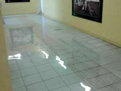 sottopasso ferroviario allagato