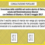 Scheda referendum a Ostra
