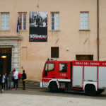 Intervento dei Vigili del Fuoco a Palazzo del Duca