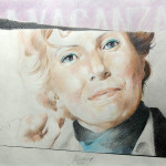 ritratto eseguito da Antonio Delle Rose