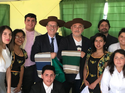 I prof. Lombardi e Serritelli in Cile per lo scambio culturale del Panzini