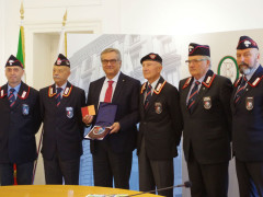 Renato Claudio Minardi riceve tessera Anc