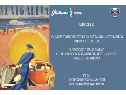 orna il concorso di eleganza per auto e moto italiane “Italianissima”