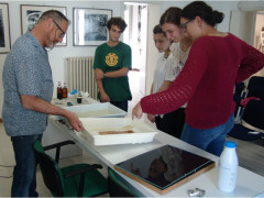 stage fotografico al Musinf di studenti del liceo statale Medi