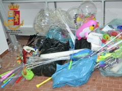 Abusivismo commerciale, sequestro