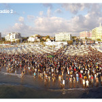 Il pubblico del Caterraduno 2017 al concerto all'alba