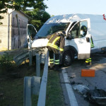 Incidente sull'Arceviese: furgone contro guard-rail