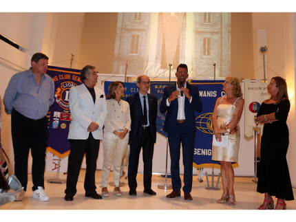 Presidenti dei club service di Senigallia con il sindaco Mangialardi