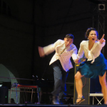 Balli sul palco del Summer Jamboree - foto di Massimo Modesti