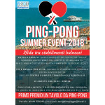 Ping Pong Summer event 2018