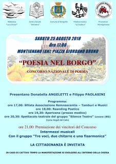 Poesia nel Borgo 2018