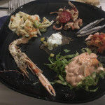Antipasto di mare del ristorante pizzeria Il Tucano di Senigallia