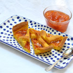 Crostata con confettura di pesche lime e zenzero - ricetta di Luca Santini