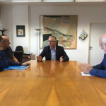 Luca Ceriscioli con una delegazione di Unicef Marche