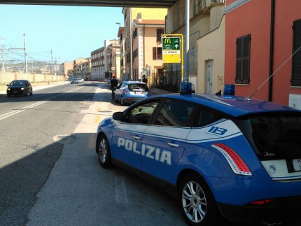 Polizia a Falconara-Ancona