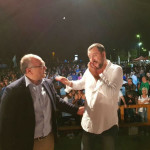 Massimo Bello e Matteo Salvini