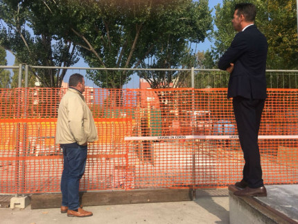 Lavori allo skatepark