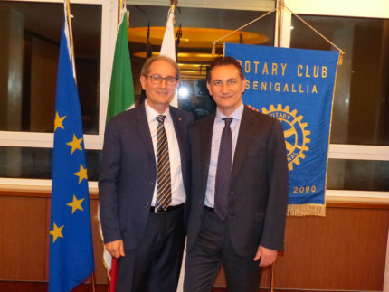 Nunzio Tartaglia ospite al Rotary Club