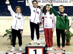 Ariccia Interregionale U14 Fioretto: bronzo per Chiara Mancino