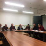 Incontro per il ponte sul fiume Chienti