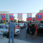Il Club Motori d'Epoca di Senigallia su piazzale della Libertà