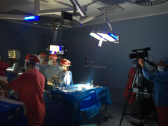 Intervento chirurgico dell'azienda ospedaliera Marche Nord in diretta streaming mondiale
