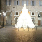 Albero di Natale in piazza Roma