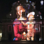 Video mapping in Piazza Garibaldi