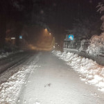 Neve nella provincia di Pesaro e Urbino tra il 16 e il 17 dicembre 2018