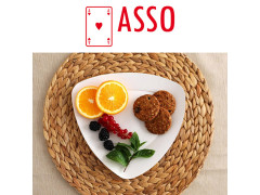 Piatti biocompostabili distribuiti da Asso Senigallia