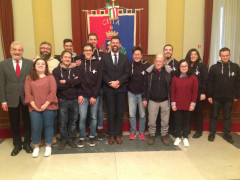Tennistavolo: presentati al Sindaco i volontari SC-EVS