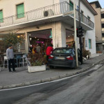 Incidente all'incrocio tra via Rossini, via Montenero e ponte Garibaldi