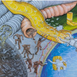 "Càpita", opera di Blu