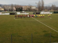 Gara tra l'FC Vigor Senigallia e il Gabicce Gradara