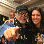 Vittoria Chiarenza con Vasco Rossi