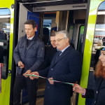 Consegna del treno Jazz alle Marche