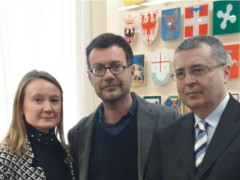 Daniela Longo, Andrea Nobili ed Enrico Formento