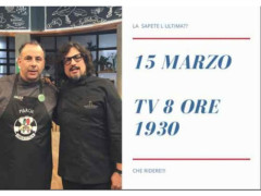 Senigallia ancora in Tv con lo chef Matteo Alessandroni