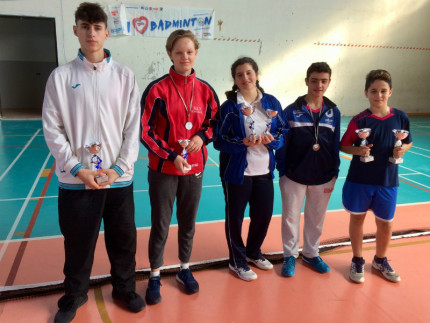 Successi per il Badminton Senigallia al Gran Prix “Sabina Cup” di Poggio Mirteto (RI)