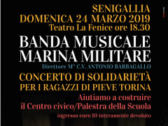 concerto di beneficenza della Banda della Marina Militare