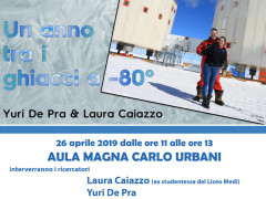 Un anno tra i ghiacci a -80°